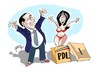 Cartoon: PDL del Berlusconi (small) by Dragan tagged silvio berlusconi nicole minetti italia pueblo de la libertad elecciones regionales politics cartoon