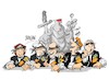Cartoon: Poder Judicial (small) by Dragan tagged poder,judicial,cgpj,spain
