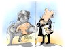 Cartoon: primera piedra (small) by Dragan tagged roma,basilica,de,san,pedro