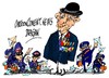 Cartoon: principe Carlos-27 cartas (small) by Dragan tagged principe,carlos,inglaterra,27,cartas,politics,cartoon