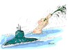 Cartoon: Putin-isla de Urup (small) by Dragan tagged putin,isla,de,urup