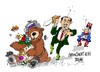 Cartoon: Recep Tayyip-SU-24 (small) by Dragan tagged recep,tayyip,su,24,turkia,rusia,politics,cartoon