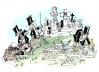 Cartoon: recta final (small) by Dragan tagged recta final