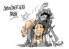 Cartoon: Silvio Berlusconi-condena (small) by Dragan tagged silvio,berlusconi,condena,caso,ruby,soborno,politics,cartoon