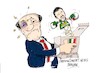 Cartoon: Silvio Berlusconi-Matteo Salvini (small) by Dragan tagged silvio,berlusconi,matteo,salvini,italia,forza,la,liga