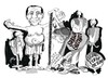 Cartoon: Silvio Berlusconi (small) by Dragan tagged silvio,berlusconi,draquila,sabina,guzzanti,italia,festival,de,cannes