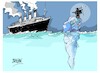 Cartoon: Titanic-10.04.1912 (small) by Dragan tagged titanic