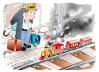 Cartoon: tren (small) by Dragan tagged tren