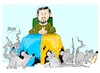 Cartoon: Volodymyr Zelensky-escandalo (small) by Dragan tagged volodymyr,zelensky