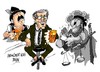 Cartoon: Wulff -La cuenta por favor (small) by Dragan tagged christian,wilhelm,walter,wulff,republica,federal,de,alemania,oktoberfest,munich,baja,sahonia,politics,cartoon