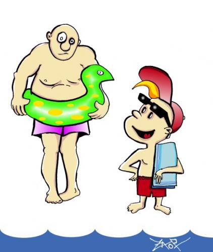 funny swimming clipart - photo #47