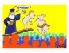 Cartoon: babies baptised (small) by johnxag tagged babies,twins,jump,swim,baptise,baby