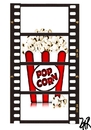 Cartoon: uncle Oscar (small) by johnxag tagged food eat junk cinema movies oscar