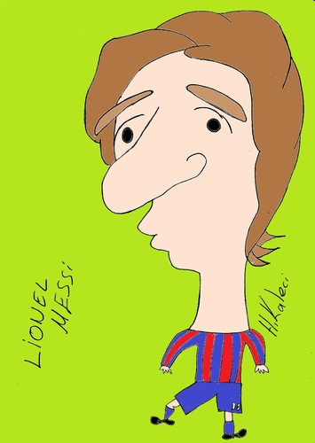 Cartoon: liomessi (medium) by kaleci tagged cypriot