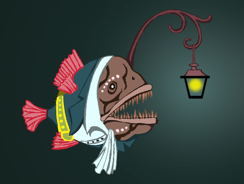 18th Century Angler Fish By berk-olgun