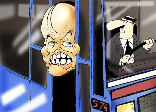 Cartoon: AGED JACK NICHOLSON... (medium) by berk-olgun tagged shining