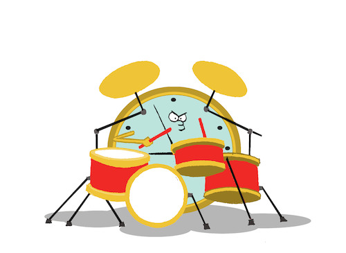 Cartoon: Alarm Clock... (medium) by berk-olgun tagged alarm,clock
