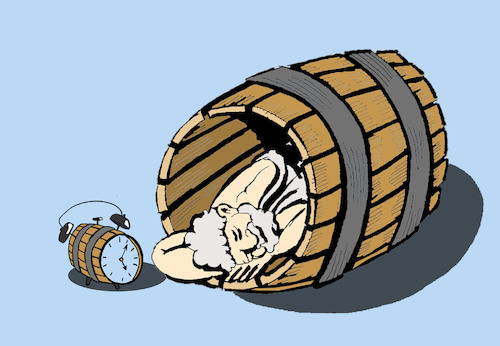 Cartoon: Alarm Clock... (medium) by berk-olgun tagged alarm,clock