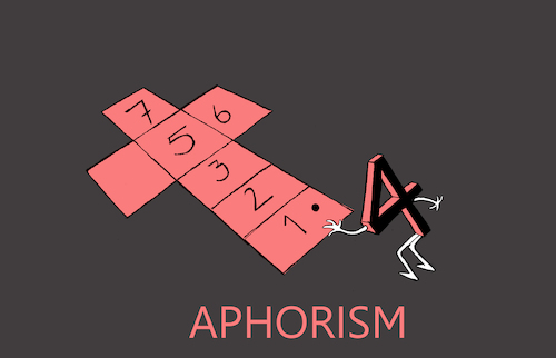 Cartoon: Aphorism... (medium) by berk-olgun tagged aphorism