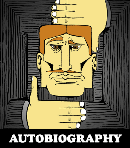 Cartoon: Autobiography... (medium) by berk-olgun tagged autobiography