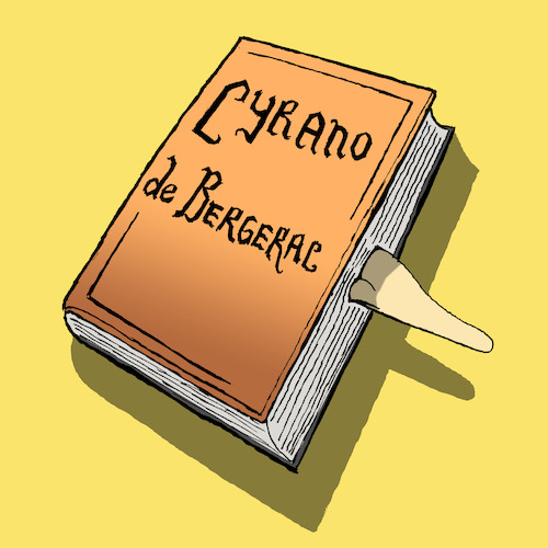 Cartoon: Bookmark... (medium) by berk-olgun tagged bookmark