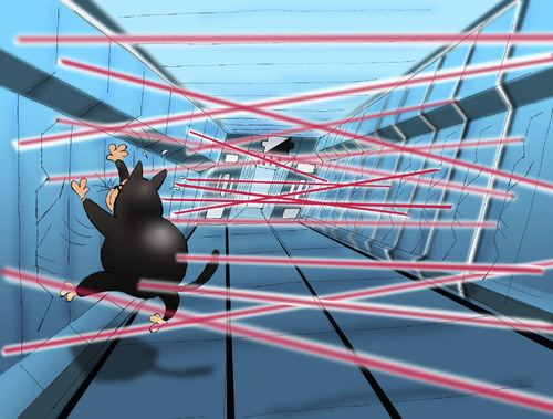 Cartoon: Burglar... (medium) by berk-olgun tagged burglar
