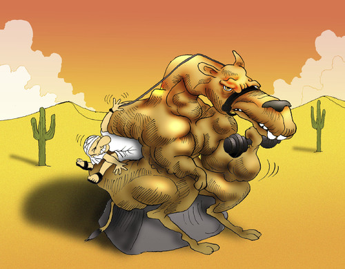 Cartoon: Camel... (medium) by berk-olgun tagged camel