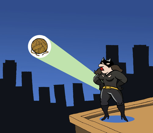 Cartoon: Catwoman... (medium) by berk-olgun tagged catwoman