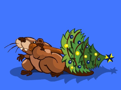 Cartoon: Christmas Tree... (medium) by berk-olgun tagged christmas,tree