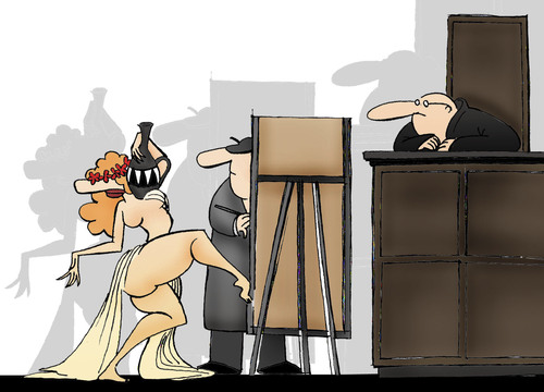 Cartoon: Courtroom Sketch.. (medium) by berk-olgun tagged sketch,courtroom