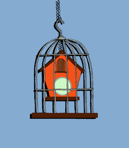 Cartoon: Cuckoo Clock... (medium) by berk-olgun tagged cuckoo,clock