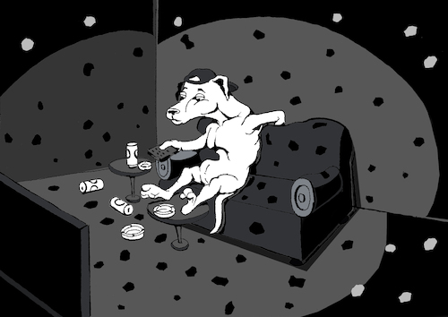 Cartoon: Dalmatian... (medium) by berk-olgun tagged dalmatian