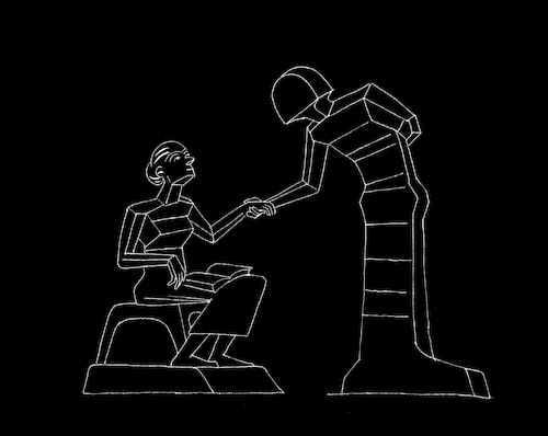 Cartoon: Dance... (medium) by berk-olgun tagged dance