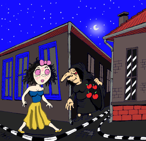 Cartoon: Dealer... (medium) by berk-olgun tagged dealer