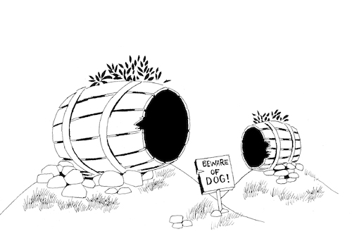 Cartoon: Diogenes... (medium) by berk-olgun tagged diogenes