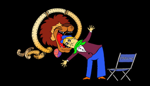 Cartoon: Director... (medium) by berk-olgun tagged director