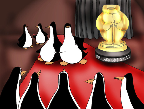 Cartoon: Documentary Oscar... (medium) by berk-olgun tagged documentary,oscar