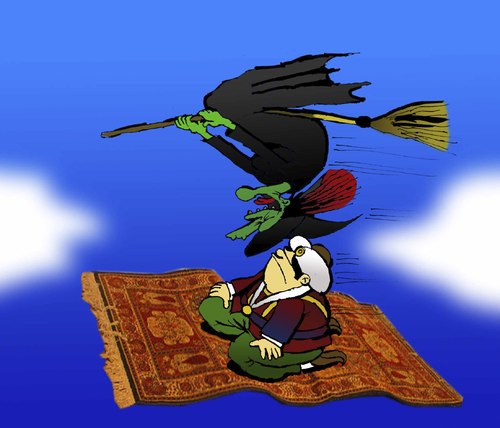 Cartoon: Dogfight... (medium) by berk-olgun tagged dogfight
