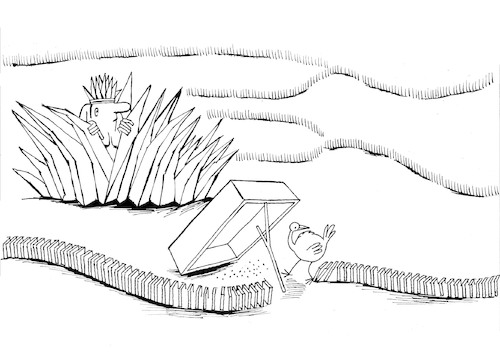 Cartoon: Domino Trap... (medium) by berk-olgun tagged domino,trap