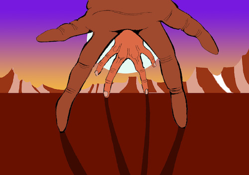 Cartoon: Duel... (medium) by berk-olgun tagged duel