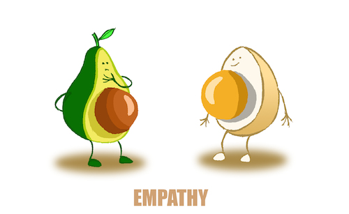 Cartoon: Empathy... (medium) by berk-olgun tagged empathy