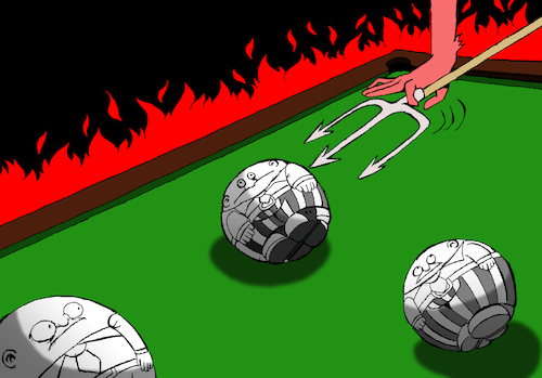 Cartoon: Endless Game... (medium) by berk-olgun tagged endless,game