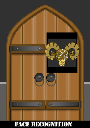 Cartoon: Face Recognition... (medium) by berk-olgun tagged face,recognition