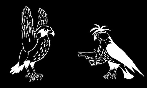 Cartoon: Falcon... (medium) by berk-olgun tagged falcon
