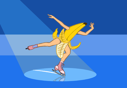 Cartoon: Figure Skating... (medium) by berk-olgun tagged figure,skating