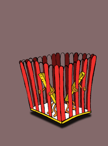 Cartoon: French Fries... (medium) by berk-olgun tagged french,fries