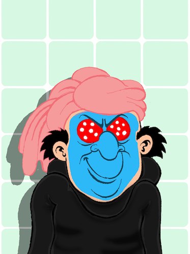 Cartoon: Gargamel... (medium) by berk-olgun tagged smurf