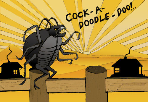 Cartoon: Gregor Samsa at Farm... (medium) by berk-olgun tagged gregor,samsa,at,farm