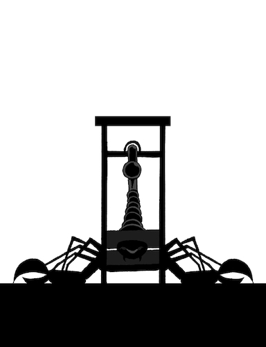 Cartoon: Guillotine... (medium) by berk-olgun tagged guillotine