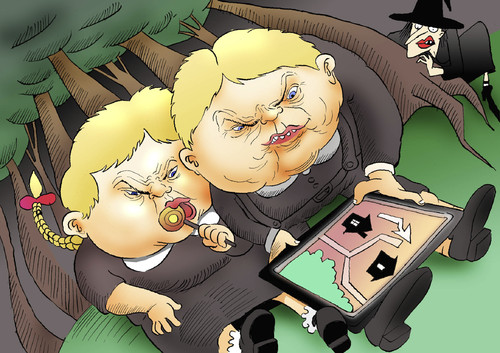 Hansel and Gretel... By berk-olgun | Media & Culture Cartoon | TOONPOOL
